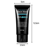 Mabox Black Mask Peel Off Bamboo Charcoal Purifying Blackhead Remover Mask Deep Cleansing for Acne Scars Blemishes skin care