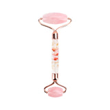 Rose Quartz Petal Roller Slimming Face Massager Lifting  Jade Facial Massage Roller Heart-shaped Guasha Anti-wrinkle Skin Care
